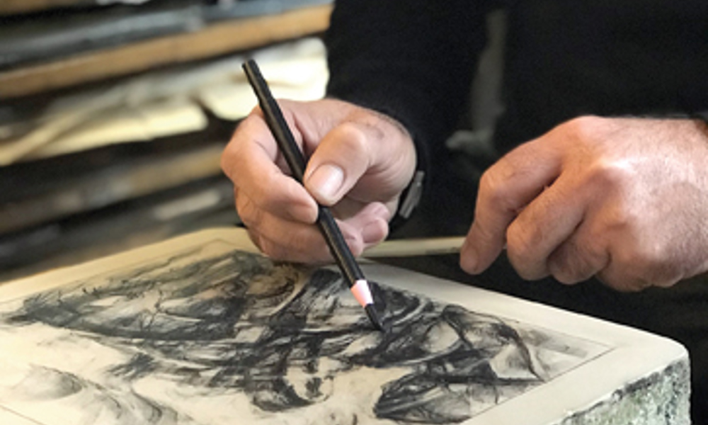 Kobberstik og litografi: Besøg Fyns grafiske værksted: 50 års-jubilæum