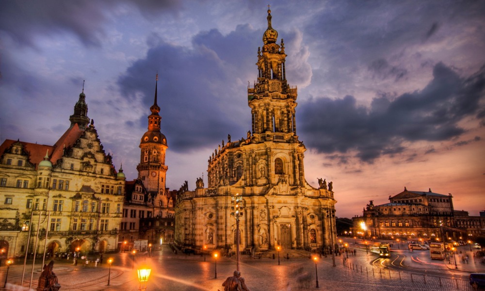 Krigens spor i Dresden