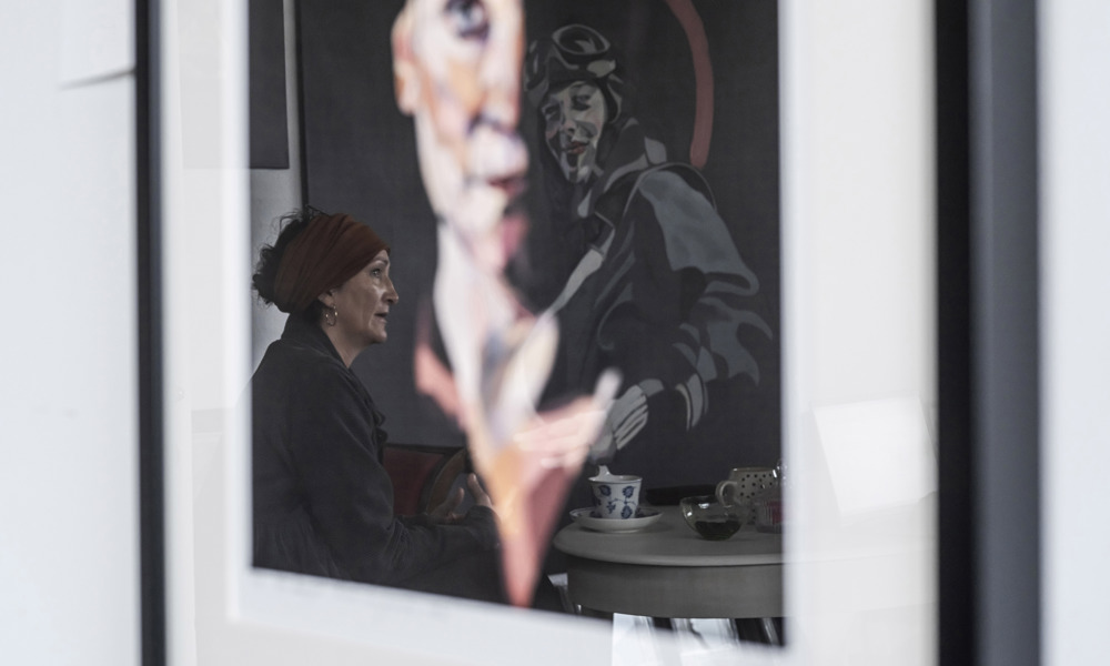Kunstnersamtale med Agnete Brinch og Peter S. Meyer